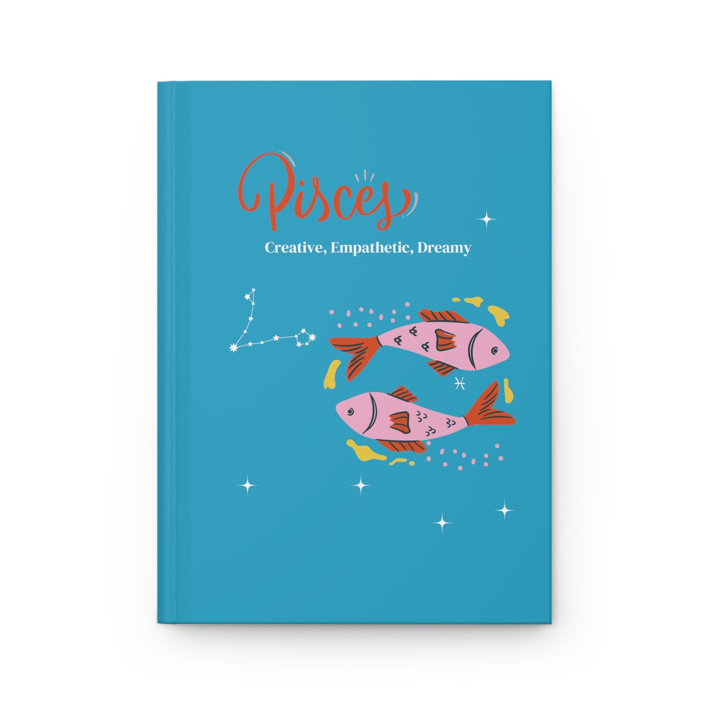 Pisces Sun Hardcover Journal