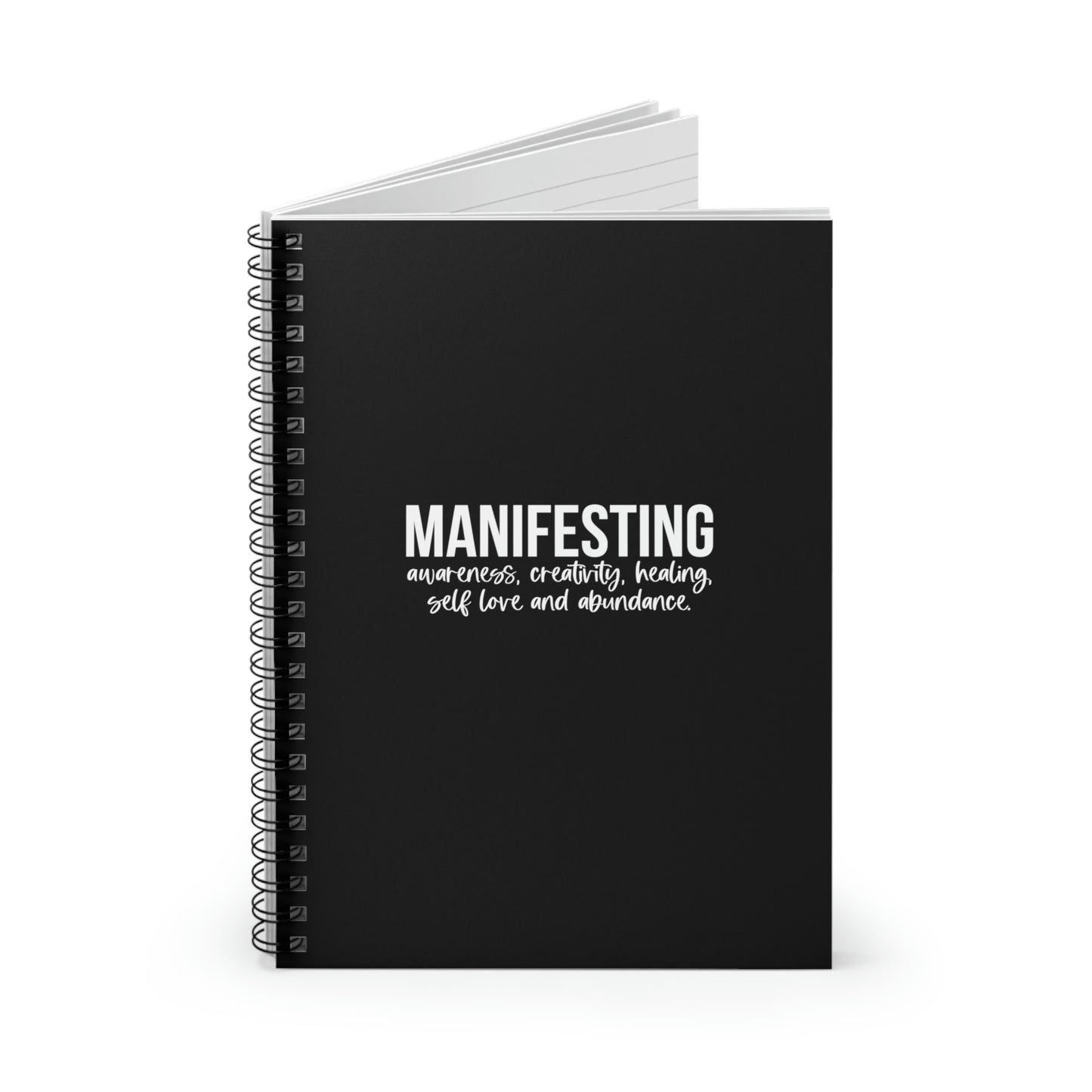 Manifesting Abundance Spiral Notebook - Ruled Line