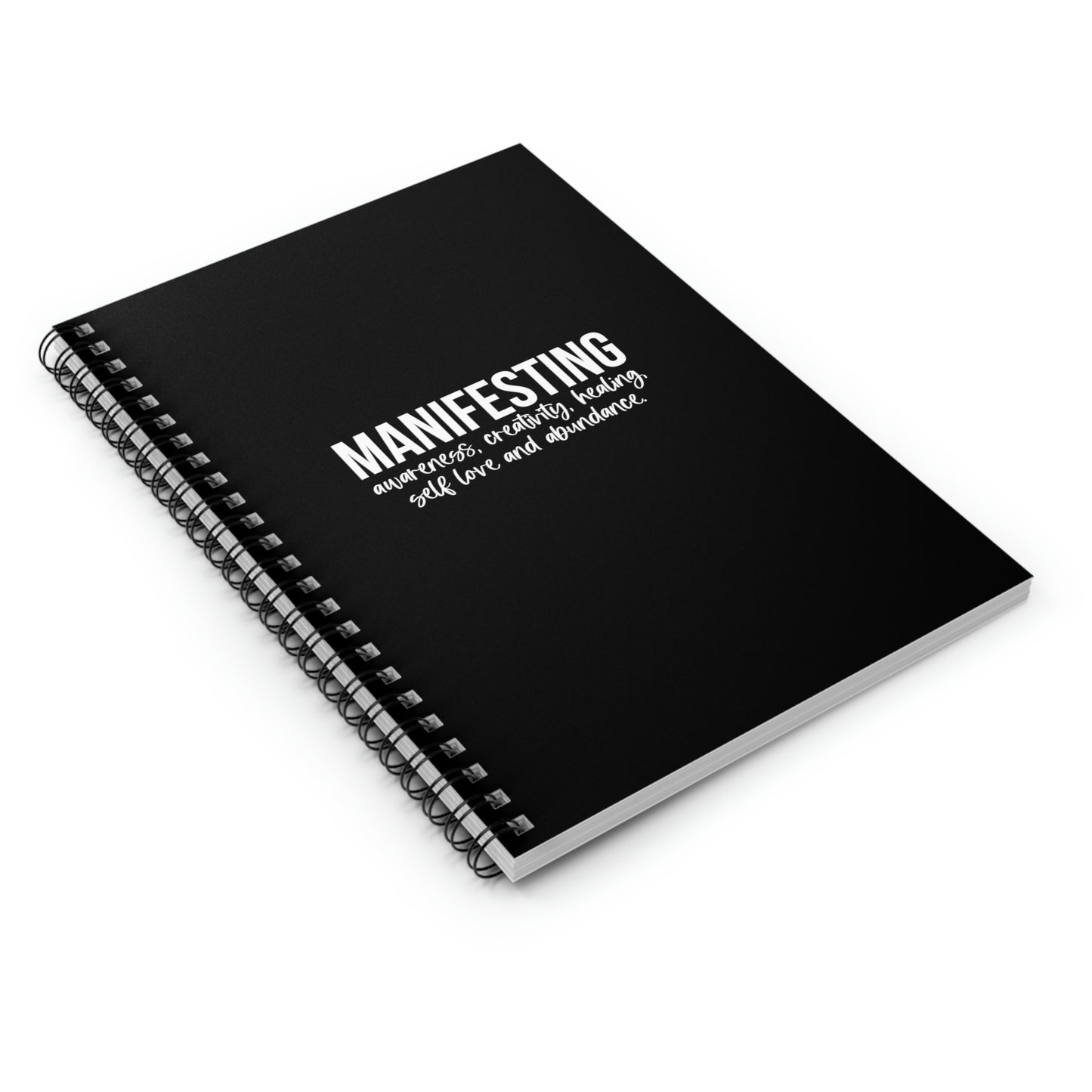 Manifesting Abundance Spiral Notebook - Ruled Line