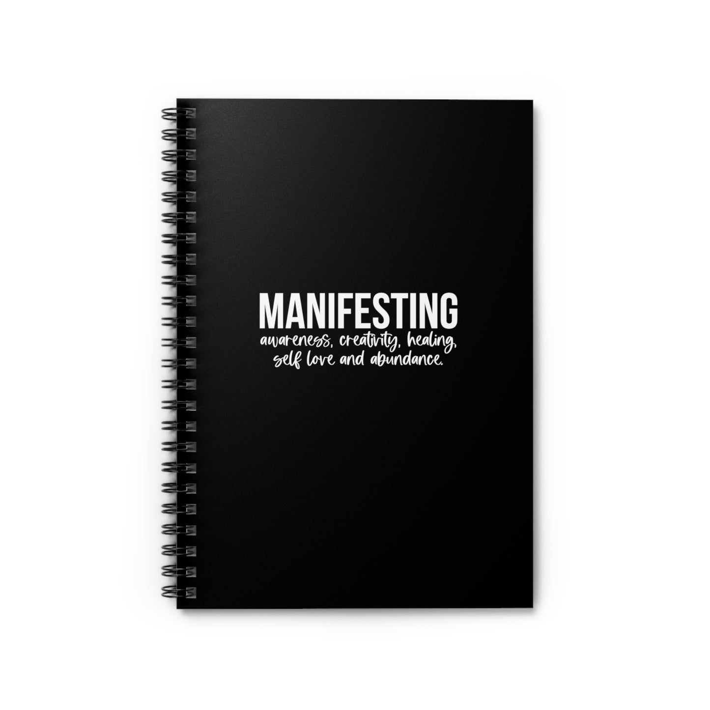 Manifesting Abundance Spiral Notebook - Ruled Line