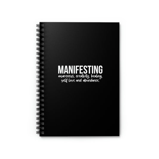 Manifesting Abundance Spiral Notebook - Ruled Line